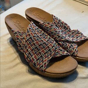 Skechers Women's Colorful Woven Sandals